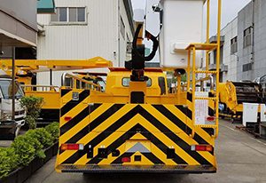 高空作業車作業展示照片