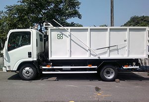 框式貨車(資源回收車)作業展示照片