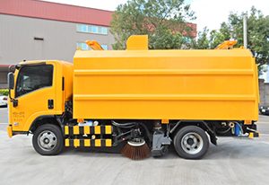 掃街車作業展示照片