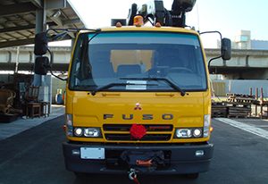 抓斗車實車照片